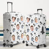 Personalised Photo Luggage Cover – Summer Holiday Gift for Travel Lovers – Making Memories One Trip At A Time