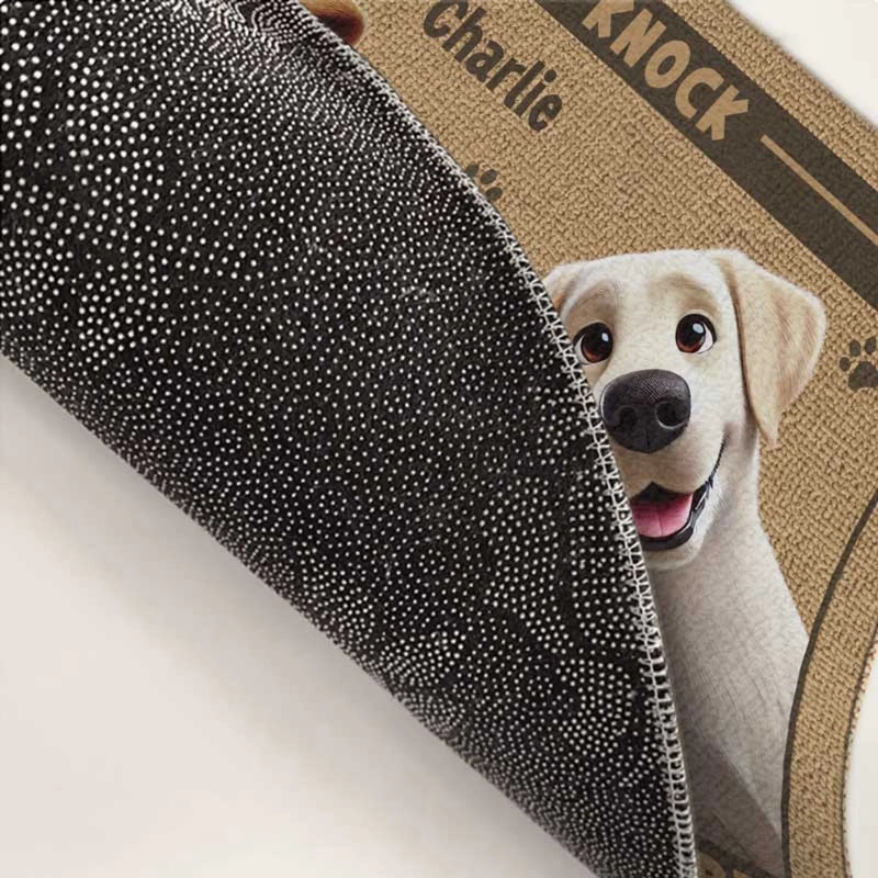 Personalised Decorative Mat – Gift for Pet Lovers – I Know You’re Here