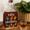Personalised Whisky Bottle – Gift for Dad or Grandpa – A Grandpa Who Was Once A Great Dad