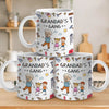 Personalised 3D Inflated Effect Printed Mug – Gift for Dad or Grandpa – My Favorite Gang Calls Me Grandpa