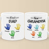 Personalised 3D Inflated Effect Printed Mug – Gift for Dad, Grandpa – From Dad To Grandpa