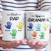 Personalised 3D Inflated Effect Printed Mug – Gift for Dad, Grandpa – From Dad To Grandpa