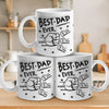 Personalised 3D Inflated Effect Printed Mug – Gift for Dad or Grandpa – My Team, My Pride, My Kids