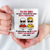 Personalised Mug – Gift for Dad – Father Son Team Forever