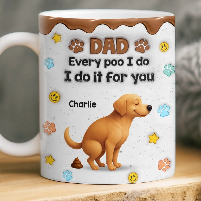 Personalised Dog Lover Mug – Birthday Gift for Dog Mum or Dog Dad – Love Is A Wet Nose