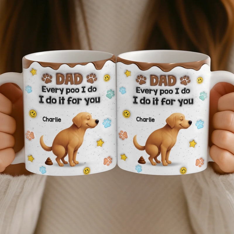 Personalised Dog Lover Mug – Birthday Gift for Dog Mum or Dog Dad – Love Is A Wet Nose