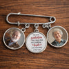 Personalised Lapel Pin with Photo Charm – Graduation Gift for Him or Her – Dreams Achieved, Goals Ahead