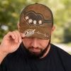 Personalised Classic Cap – Father’s Day Gift for Dad or Grandad – Best Dad Ever