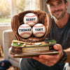 Personalised 2-Layer Wooden Plaque – Gifts For Dad, Mom – Our Roots Begin With You