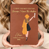 Personalised Leather Journal – Graduation Gift for Brother or Sister – I Trust The Next Chapter