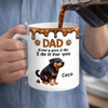 Personalised 3D Inflated Effect Mug – Birthday Gift for Dog Mum or Dog Dad – Every Poo I Make, Is for Your Sake