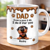 Personalised 3D Inflated Effect Mug – Birthday Gift for Dog Mum or Dog Dad – Every Poo I Do Is All For You