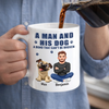 Personalised Dog Lover Mug – Father's Day & Birthday Gift for Dog Lovers, Dog Dad – A Bond That Stands Forever