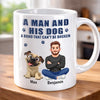 Personalised Dog Lover Mug – Father's Day & Birthday Gift for Dog Lovers, Dog Dad – A Bond That Stands Forever