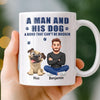 Personalised Dog Lover Mug – Father's Day & Birthday Gift for Dog Lovers, Dog Dad – A Bond That Stands Forever