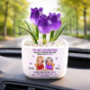 Personalised Glass Everlasting Tulips – Mother’s Day or Birthday Gift for Mum, Daughter – Like Mother, Like Daughter