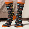 Personalised Crew Socks – Gift for Cyclists, Riders, Biking Lovers – Happiness Is A Bike Ride
