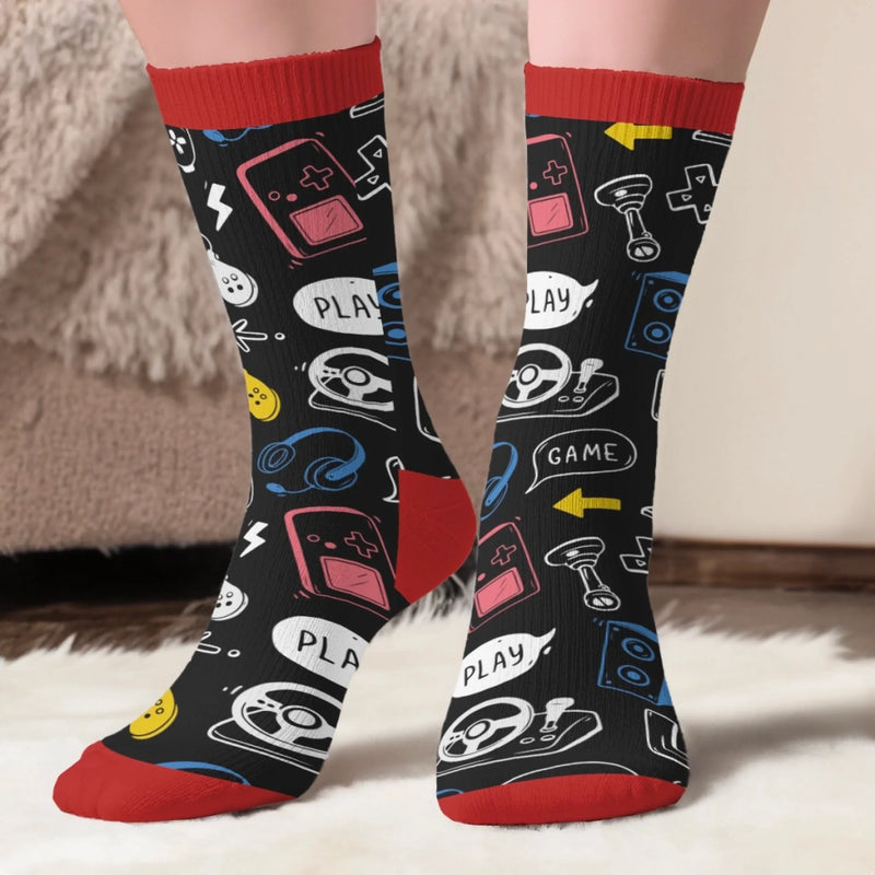 Personalised Crew Socks – Gift For Kids – Busy Saving The World
