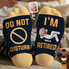 Personalised Crew Socks – Retirement Gift for Women, Men – Work Free, Stress Free