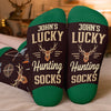 Personalised Crew Socks – Birthday Gift for Hunters – Hunting Is My Therapy