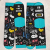 Personalised Crew Socks – Birthday Gift for Gamers, Game Lovers, Gaming Fans, Family – Step Into Joy