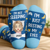 Personalised Crew Socks – Birthday Gift for Friends, Family or Yourself – You Deserve Warm Toes