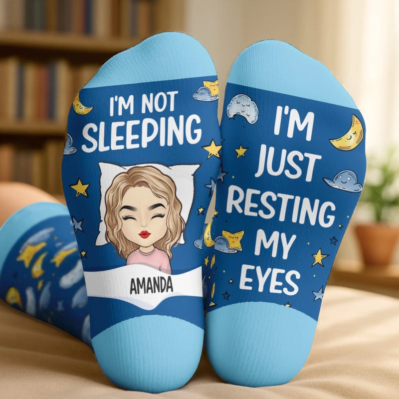 Personalised Crew Socks – Birthday Gift for Friends, Family or Yourself – You Deserve Warm Toes