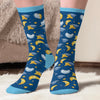 Personalised Crew Socks – Birthday Gift for Friends, Family or Yourself – You Deserve Warm Toes