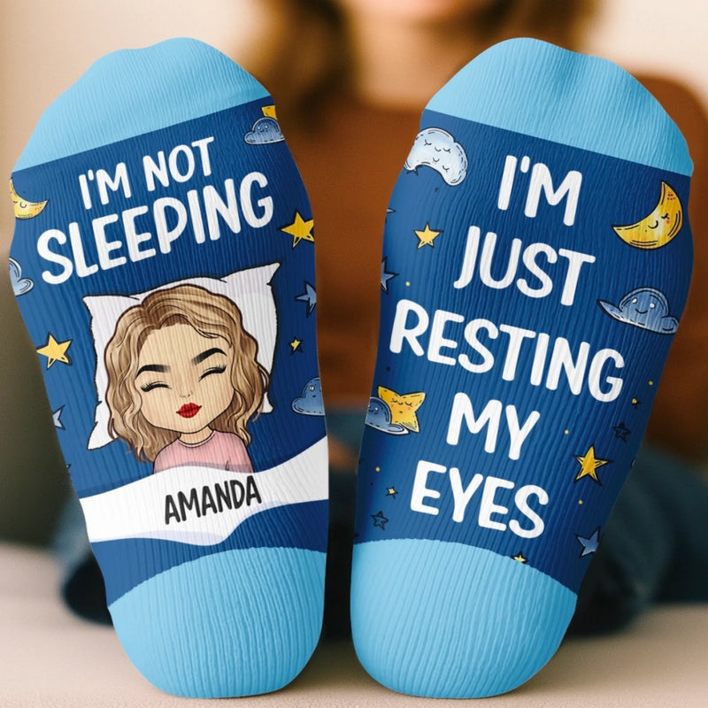 Personalised Crew Socks – Birthday Gift for Friends, Family or Yourself – You Deserve Warm Toes