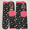Personalised Crew Socks – Gift for Dog Lovers, Dog Dad And Mom – Stuck Under A Fur Baby