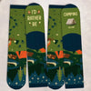 Personalised Crew Socks – Gift for Campers – Camp Vibes Only