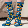 Personalised Crew Socks – Gift for Book Lovers, Bookworms, Readers – Bookworm At Rest