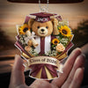 Personalised Acrylic Car Ornament - Meaningful Graduation Gift - And So The Adventure Begins
