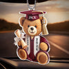 Personalised Acrylic Car Ornament - Meaningful Graduation Gift - The Tassel Was Worth The Hassle
