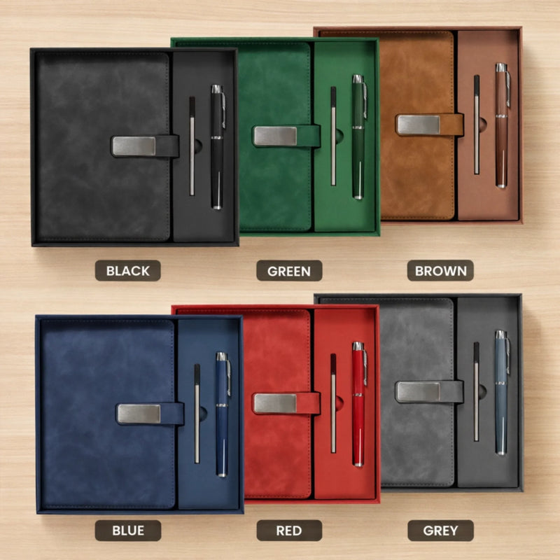 Personalized PU Leather Notebook -  Meaningful Memorial or Graduation Gift - Hard Work Paid Off