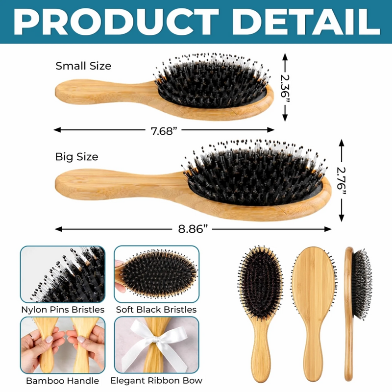 Personalized Hair Brush - Meaningful Graduation Gift - The Future Starts Today
