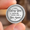 Personalised Photo Pocket Hug Token - Meaningful Memorial Gift - Heaven Holds You Close