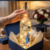 Personalised Bottle Lamp – Graduation Gift for Family, Siblings, Brother or Sister – A Sweet Ending To A New Beginning