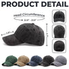 Personalised Vintage Washed Denim Cap – Father's Day Gifts for Dad, Grandpa – The Best Dad Ever Is Mine