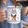 Personalised 3D Inflated Effect Mug – Mother's Day Birthday Gifts For Dog Lovers, Dog Owners, Dog Mom – I Met You I Licked You I Love You