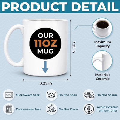 Personalised 3D Inflated Effect Mug – Father's Day Birthday Gifts For Dog Lovers, Dog Dad – Forever Loved, Loyal Friend