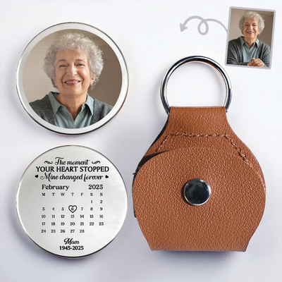 Personalised Photo Pocket Hug Token - Meaningful Memorial Gift - Held By Your Love