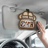 Personalized Car Visor Clip - Gift For Dog Owners, Dog Lovers - I'm Waiting At The Door