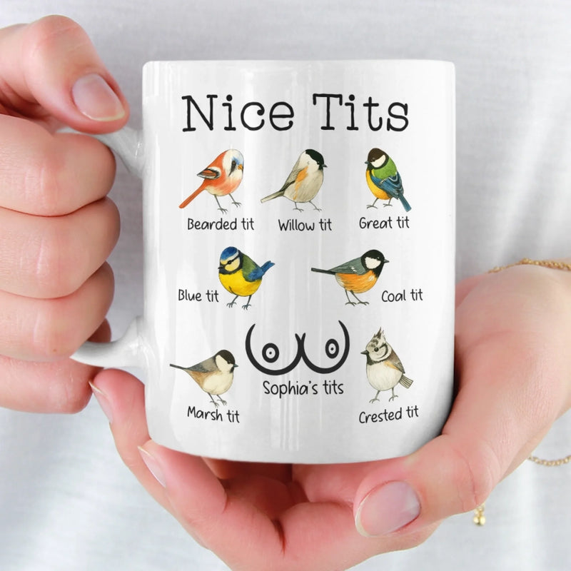 Personalised Mug – A Thoughtful Gift for Wife, Friends or Colleagues – Chirpy Mornings Start Here