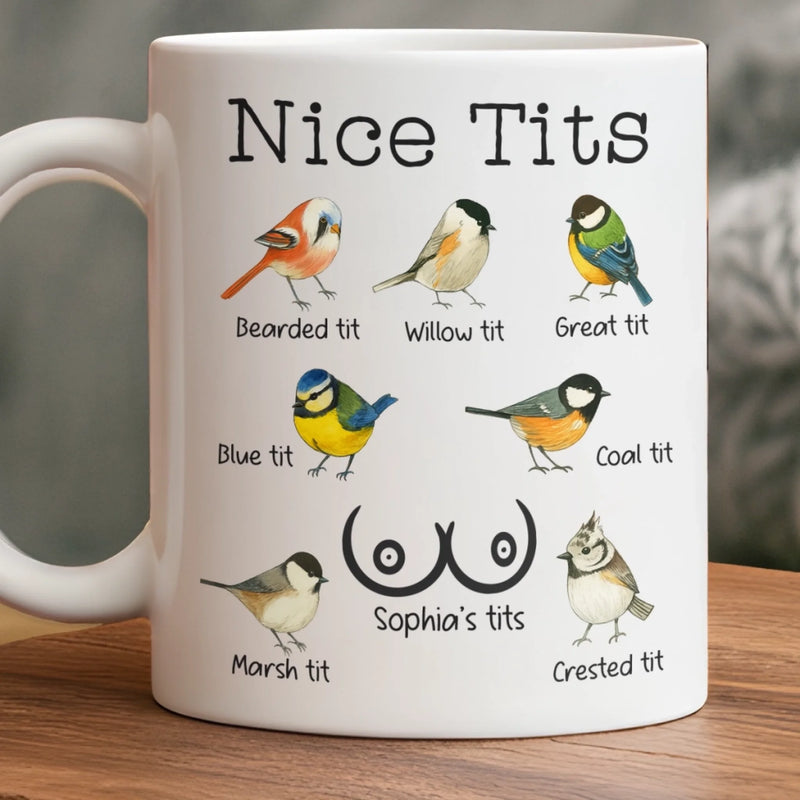 Personalised Mug – A Thoughtful Gift for Wife, Friends or Colleagues – Chirpy Mornings Start Here
