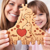 Personalised Shaped Wooden Art Puzzle - Gifts For Mom, Grandma - Together We Stand Strong