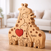 Personalised Shaped Wooden Art Puzzle - Gifts For Mom, Grandma - Together We Stand Strong