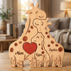 Personalised Shaped Wooden Art Puzzle - Gifts For Mom, Grandma - Together We Stand Strong