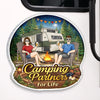 Personalised Door Magnet - Anniversary Wedding Camping Gifts for Couples Custom Door Magnet - Home Is Wherever We Park It
