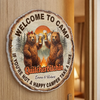 Personalised Door Magnet - Summer Holiday & Travel Gift for Couples - Take A Hike